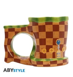 Sonic - Mug 3D Le monde de Sonic