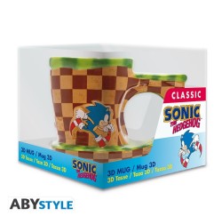 Sonic - Mug 3D Le monde de Sonic