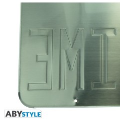 Retour Vers Le Futur - Plaque métal Outatime (28x38)