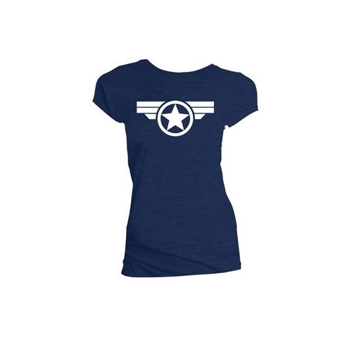 Captain America - T-Shirt femme Steve Rogers Super Soldier