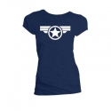 Captain America - T-Shirt femme Steve Rogers Super Soldier