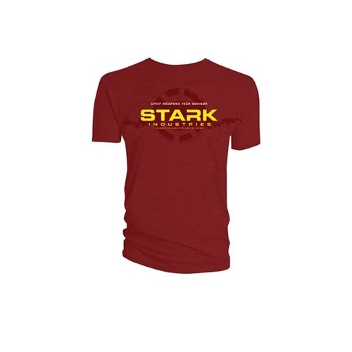 Iron Man Marvel - T-Shirt Stark Industries Chief Weapons Tech Advisor