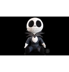 L'étrange Noël de Mr. Jack - Peluche Zippermouth Jack Skellington 23 cm