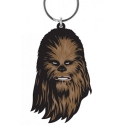 Star Wars - Porte-clés caoutchouc Chewbacca 6 cm