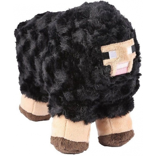 Minecraft - Peluche Black Sheep 25 cm