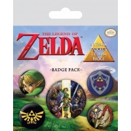 The Legend of Zelda - Pack 5 badges Link