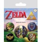 Legend of Zelda, The - The Legend of Zelda pack 5 badges Link