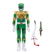 Power Rangers Mighty Morphin - Figurine ReAction Green Ranger (Battle Damaged) 10 cm