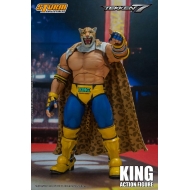 Tekken 7 - Figurine 1/12 King 18 cm