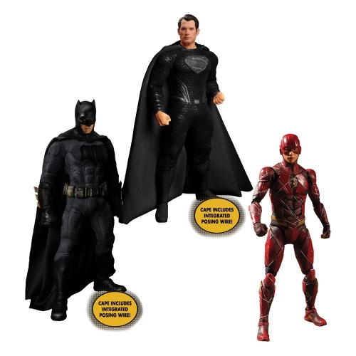 Zack Snyder'sJustice League - Figurines 1/12 Deluxe Steel Box Set 15 - 17 cm