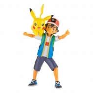 Pokémon - Figurines Battle Feature Ash & Pikachu 11 cm