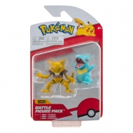 Pokémon - Pack 2 figurines Battle Kaiminus & Abra 5 cm