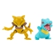Pokémon - Pack 2 figurines Battle Kaiminus & Abra 5 cm