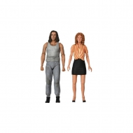 Les Tortues Ninja - Pack 2 figurines April O'Neil & Casey Jones 18 cm