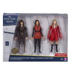 Doctor Who - Pack 3 figurines Companions of the Third & Fourth Doctors 14 cm