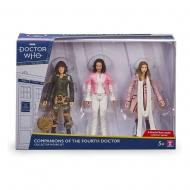 Doctor Who - Pack 3 figurines Companions of the Fourth Doctors 14 cm