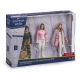 Doctor Who - Pack 3 figurines Companions of the Fourth Doctors 14 cm