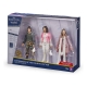 Doctor Who - Pack 3 figurines Companions of the Fourth Doctors 14 cm