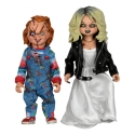 La Fiancée de Chucky - Pack 2 figurines Clothed  & Tiffany 14 cm