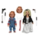 La Fiancée de Chucky - Pack 2 figurines Clothed  & Tiffany 14 cm