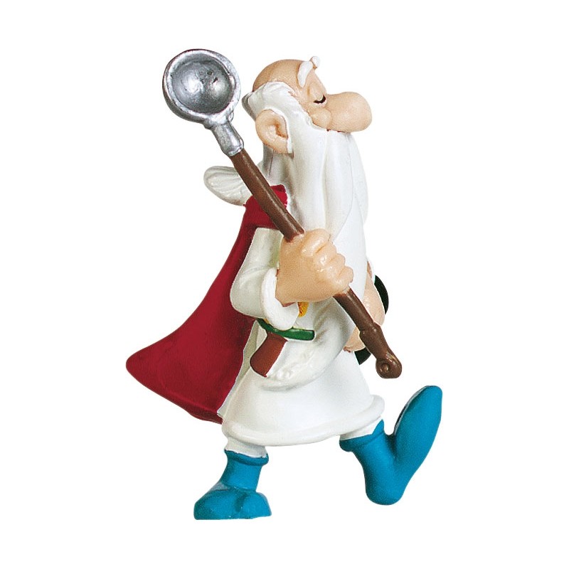 Asterix - AstÃ©rix figurine Panoramix Marmite 8 cm
