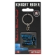 K 2000 Knight Rider - Porte-clés métal 40th Anniversary Limited Edition