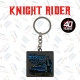 K 2000 Knight Rider - Porte-clés métal 40th Anniversary Limited Edition