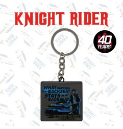 K 2000 - Knight Rider porte-clés métal 40th Anniversary Limited Edition