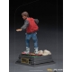 Retour vers le Futur II - Statuette 1/10 Art Scale Marty McFly on Hoverboard 22 cm