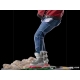 Retour vers le Futur II - Statuette 1/10 Art Scale Marty McFly on Hoverboard 22 cm