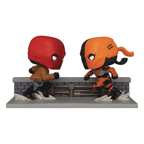 DC Comics - Pack 2 figurines POP! Red Hood Vs Deathstroke 9 cm