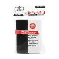 Ultimate Guard - 40 pochettes Supreme Sleeves taille Oversized Noir