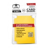 Ultimate Guard - 10 intercalaires pour cartes Card Dividers taille standard Jaune