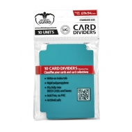 Ultimate Guard - 10 intercalaires pour cartes Card Dividers taille standard Bleu PÃ©trole