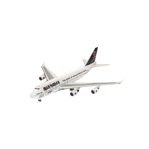 Iron Maiden - Maquette 1/144 Boeing 747-400 Ed Force One Book Of Souls Tour 49 cm