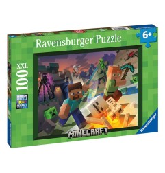 Minecraft - Puzzle Monstres de Minecraft (100 pièces)