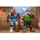 Les Tortues Ninja 1987 - Pack 2 figurines Dirtbag & Groundchuck 18 cm