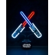 Star Wars - Lampe neon sabre laser 22 x 28 cm