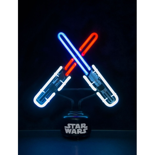 Star Wars - Lampe neon sabre laser 22 x 28 cm