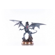 Yu-Gi-Oh - ! - Statuette Blue-Eyes White Dragon Silver Edition 35 cm