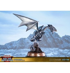 Yu-Gi-Oh - ! statuette PVC Blue-Eyes White Dragon Silver Edition 35 cm