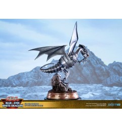 Yu-Gi-Oh - ! statuette PVC Blue-Eyes White Dragon Silver Edition 35 cm