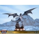 Yu-Gi-Oh - ! - Statuette Blue-Eyes White Dragon Silver Edition 35 cm