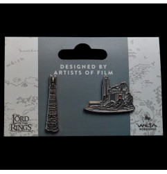Le Seigneur des Anneaux - Pack 2 pin's Helm's Deep & Orthanc