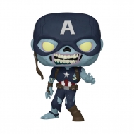 What If...? - Figurine POP! Zombie Captain America Exclusive 9 cm