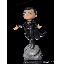 DC Comics - Justice League figurine Mini Co. Deluxe PVC Superman Black Suit 18 cm