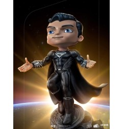 DC Comics - Justice League figurine Mini Co. Deluxe PVC Superman Black Suit 18 cm
