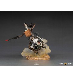 Star Wars The Mandalorian - Statuette 1/10 Deluxe Art Scale IG-11 & The Child 20 cm