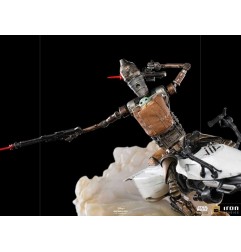 Star Wars The Mandalorian - Statuette 1/10 Deluxe Art Scale IG-11 & The Child 20 cm
