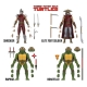 Les Tortues Ninja - Pack 4 figurines BST AXN Mirage Comics Shredder & Turtles Exclusive 13 cm